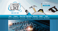 Desktop Screenshot of iwoodlike.com